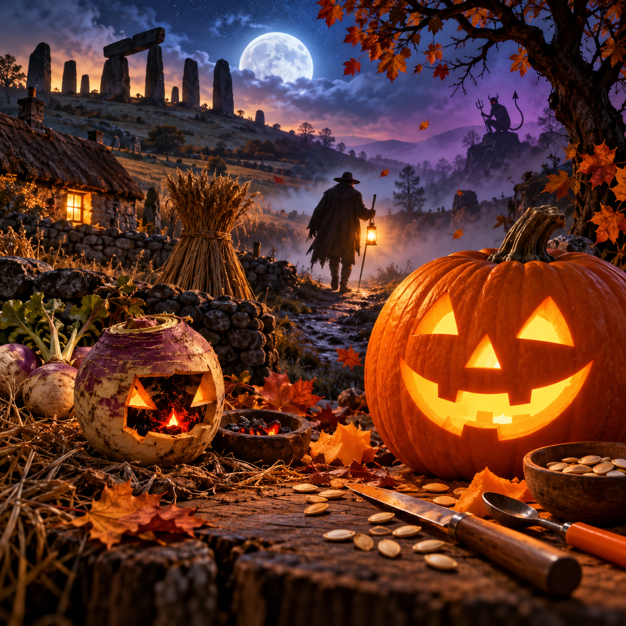 ¿Por qué tallamos calabazas? La sorprendente historia de la jack-o'-lantern