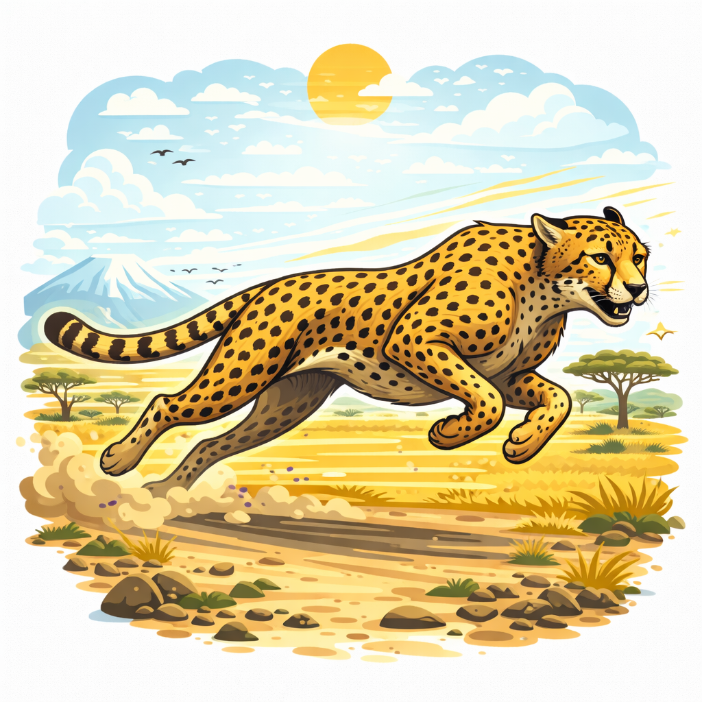 CHEETAH: SPEED DEMON OF THE PLAINS