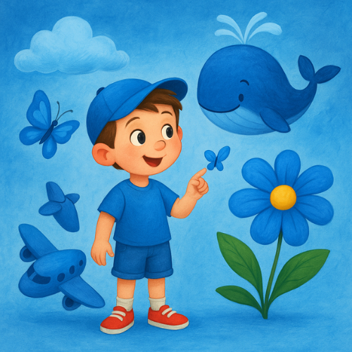 Blue Things Around Me